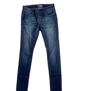 ZCO Juniors Jeans Size 3 Stretch Dark Wash Skinny Mid Rise